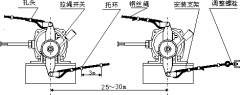 不銹鋼雙向拉繩開關(guān)HQLA-RD0320ZM/LY膠帶機保護拉繩開關(guān)