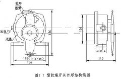 JYB/KS-2，JYB/KS-1雙向拉繩開關，事故開關KBW-220L防爆拉繩開關