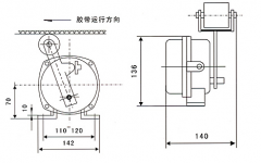 速度開關(guān)，測速傳感器XSAV11801（低速型）高低速速度開關(guān)