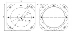 薄膜式料位計(jì)LFB-11-220V-1A水泥廠用料位開關(guān)